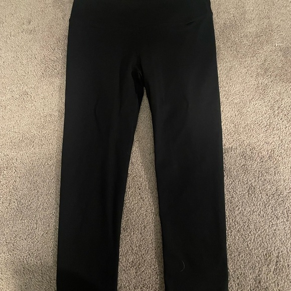 Fabletics Jet Black Leggings - Picture 2 of 3